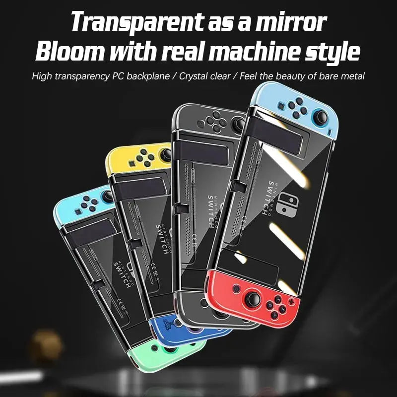 Nintendo Switch Transparent PC Protective Case - Ultra-Thin Split Full Package Awesome Markeplace