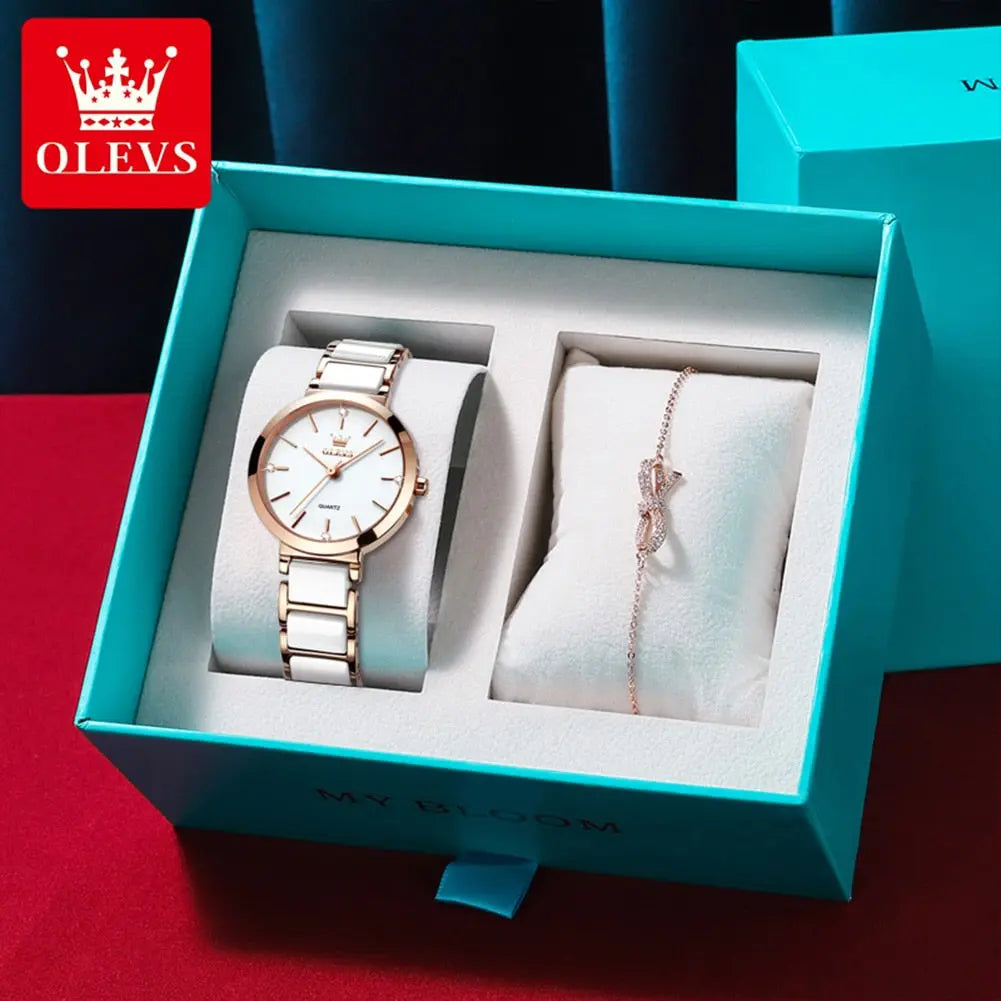 OLEVS  Watch  Luxury Japan Quartz  USA Women Watch - Awesome Markeplace