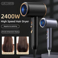 Professional Hair Dryer Hot Cold Wind Air Brush Hairdryer Negative Lonic Blow Dryer  Strong PowerDryer Salon Tool 2400W 3th Gear Awesome Markeplace