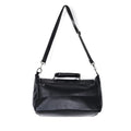 Punk Skull Tote: Annmouler 2 Luxury Black Leather Handbag - Spacious & Stylish Crossbody