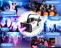 RGB Stage Effect Smoke Machine Colorful LED Lighting Remote Fogger Ejector Disco Fog Machine for Concert DJ Party Christmas Awesome Marketplace