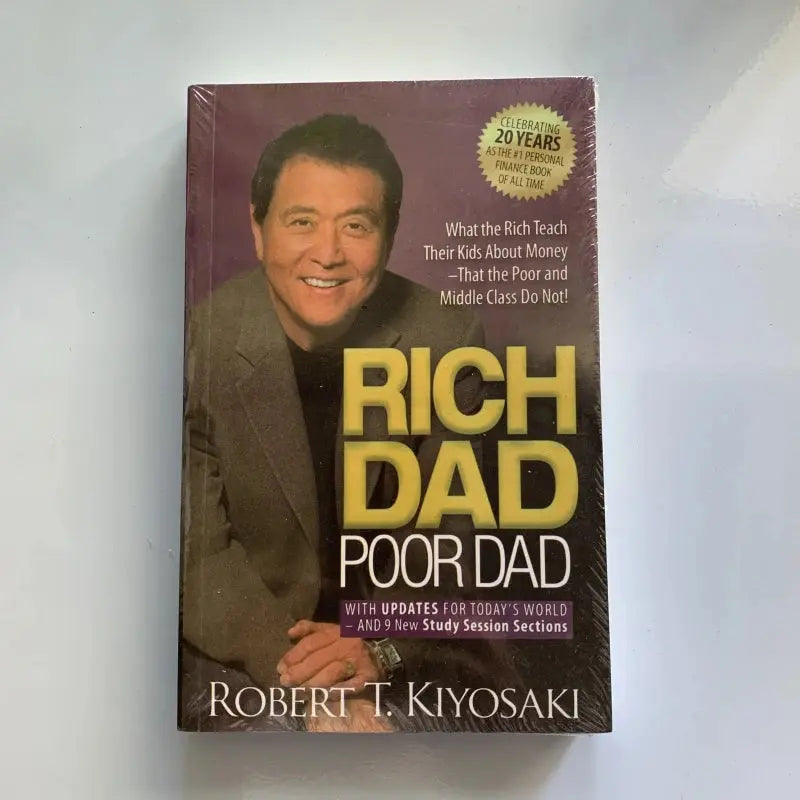 RICH DAD POOR DAD Robert Toru Kiyosaki Personal Finance Children Books Financial Intelligence Enlightenment Education book - Awesome Markeplace