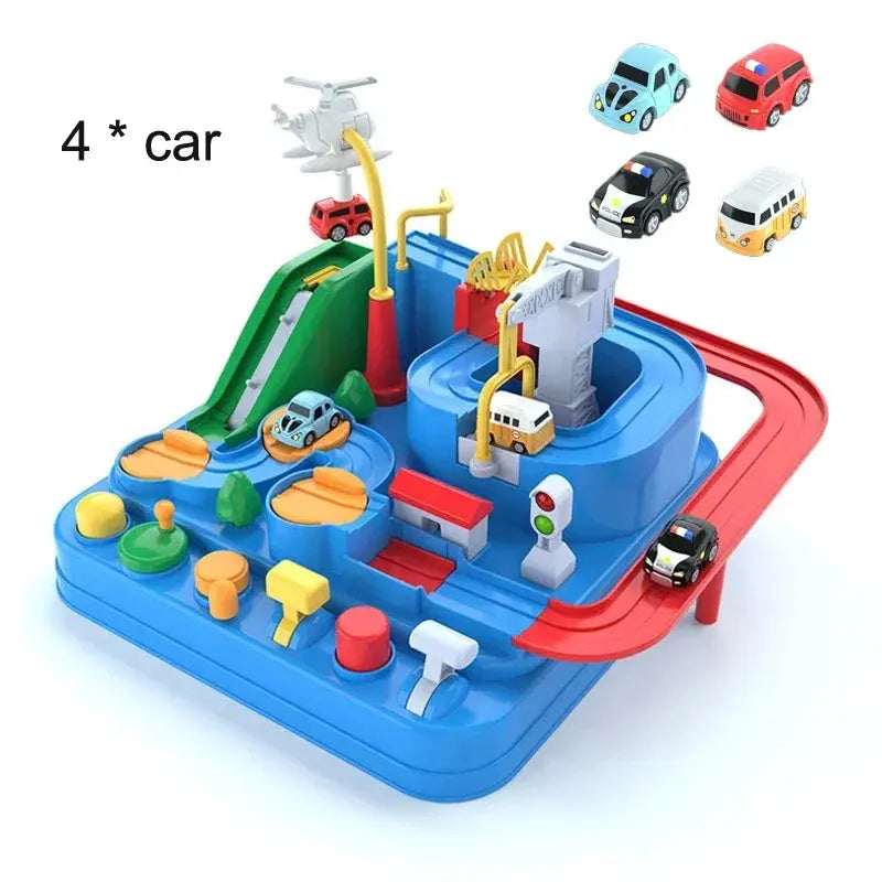 Racing Rail Car Model Educational Toys Children Track Adventure Game Brain Mechanical Interactive Train Animals Space Rocket Toy Awesome Markeplace