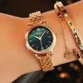 Rose Gold Luxury Stainless Steel Women's Bracelet Watch - Awesome Markeplace