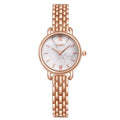 Rose Gold Luxury Stainless Steel Women's Bracelet Watch - Awesome Markeplace