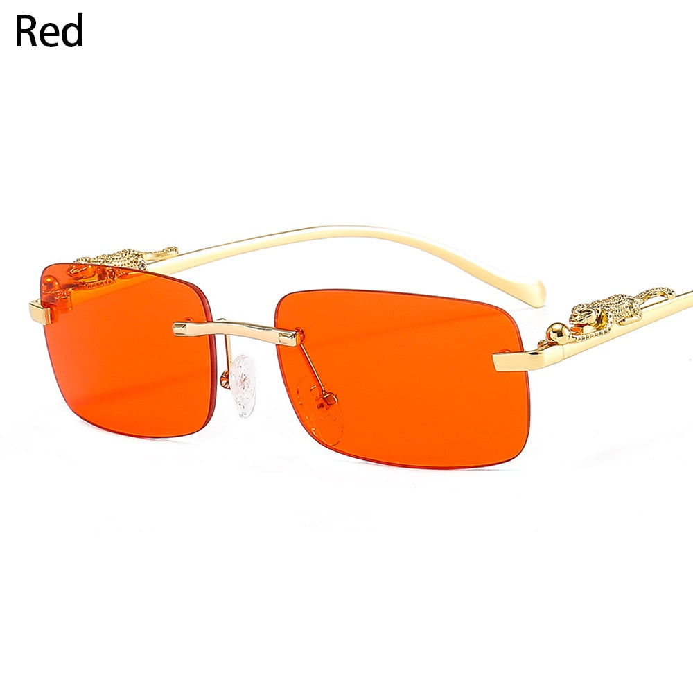 Outdoor Cycling Sunglasses Women UV400 Retro Rimless Awesome Markeplace