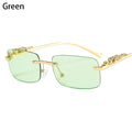 Outdoor Cycling Sunglasses Women UV400 Retro Rimless Awesome Markeplace