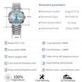 PAGANI DESIGN DD36 Men's Luxury Automatic Watch with AR Sapphire Glass  A Mechanical Wristwatch for Men Water Resistant up to 10Bar Awesome Markeplace