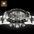 OLEVS Top Brand Stainless Steel Automatic Mechanical Watch for Men: Original Luminous Waterproof Wrist Watch Awesome Markeplace