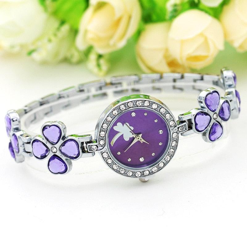 Elegant Simple Butterfly Design Dial Design Ladies Watches Awesome Markeplace