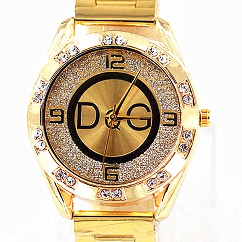 Fashion Luxury Watch DQG Crystal Quartz Female Watch Awesome Markeplace