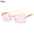 Outdoor Cycling Sunglasses Women UV400 Retro Rimless Awesome Markeplace