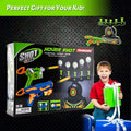 Shooting Targets for Nerf Guns Shooting Game Glow in The Dark Floating Ball Target Practice Toys for Kids Boys Hover Shot 1 Blaster Toy Gun 10 Soft Foam Balls 3 Darts Gift Doba