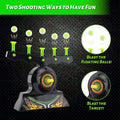 Shooting Targets for Nerf Guns Shooting Game Glow in The Dark Floating Ball Target Practice Toys for Kids Boys Hover Shot 1 Blaster Toy Gun 10 Soft Foam Balls 3 Darts Gift Doba