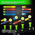 Shooting Targets for Nerf Guns Shooting Game Glow in The Dark Floating Ball Target Practice Toys for Kids Boys Hover Shot 1 Blaster Toy Gun 10 Soft Foam Balls 3 Darts Gift Doba