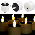 Solar Candles Light 6Pcs Candle Tea light Flickering Flameless Candles Electronic Solar LED Nightlight Garden Solar Candle Lamp Awesome Marketplace