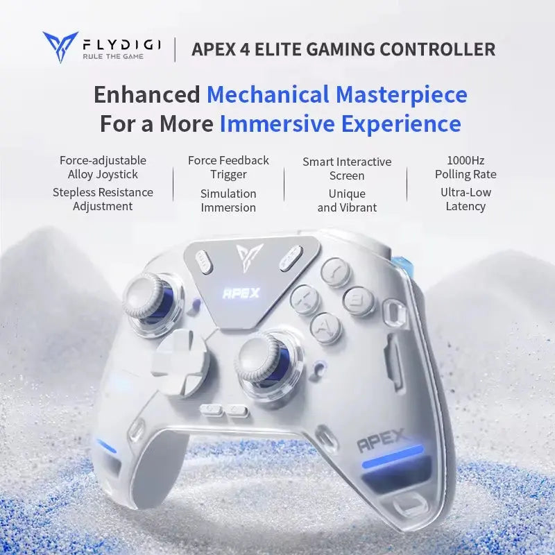 Flydigi APEX 4 Gaming Controller Co-branded Wireless Elite Smart Handle Video Gamepad Support PC/Switch/Mobile/TV Games Awesome Marketplace