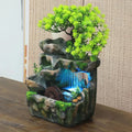 Tabletop Fountain with Waterfall Fountain Decoration Handicraft Furnishings Awesome Marketplace