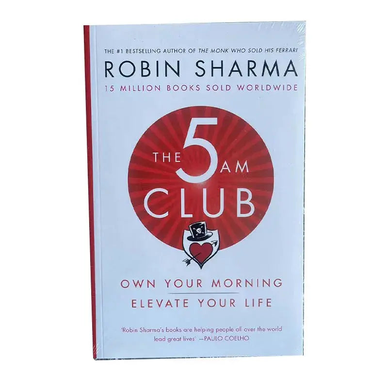 The 5AM Club By Robin Sharma Own Your Morning Elevate Your Life English Book - Awesome Markeplace