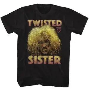 Twisted Sister Dee Black Adult TShirt Awesome Marketplace