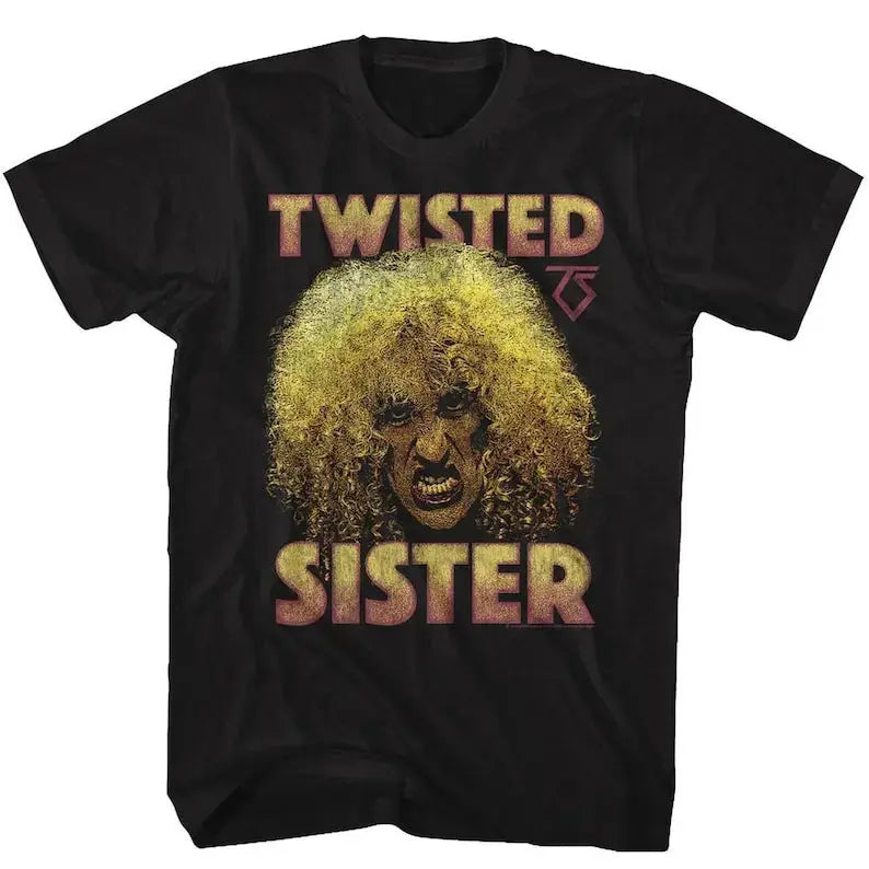 Twisted Sister Dee Black Adult TShirt - Awesome Marketplace