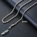 Vnox Unisex Punk Cuban Chain Necklace Stainless Steel Curb Link Choker - Awesome Marketplace