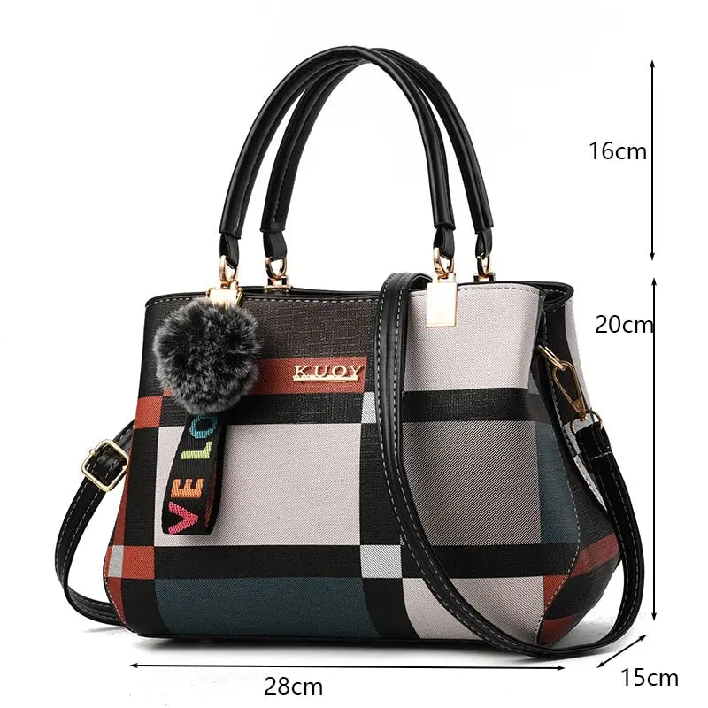 Women Ladies Luxury Designer Tote Handbag Female PU Leather  Large Capacity Travel Shoulder Bag Sac Awesome Markeplace