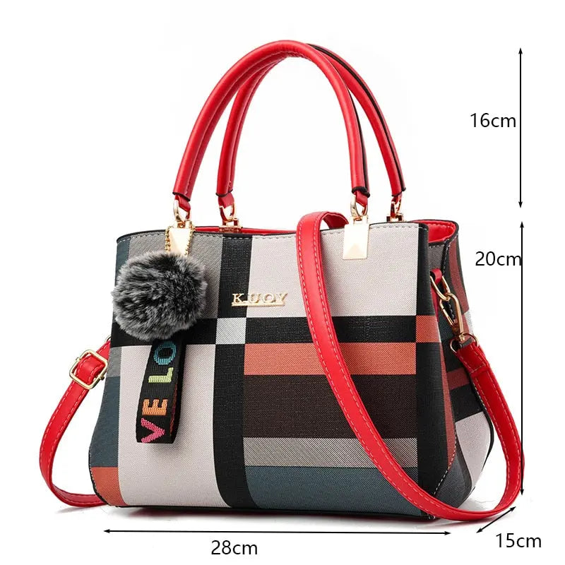 Women Ladies Luxury Designer Tote Handbag Female PU Leather  Large Capacity Travel Shoulder Bag Sac Awesome Markeplace