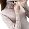 Women's Sweater Turtleneck Pullovers Autumn Winter Long Sleeves sweater - Awesome Markeplace