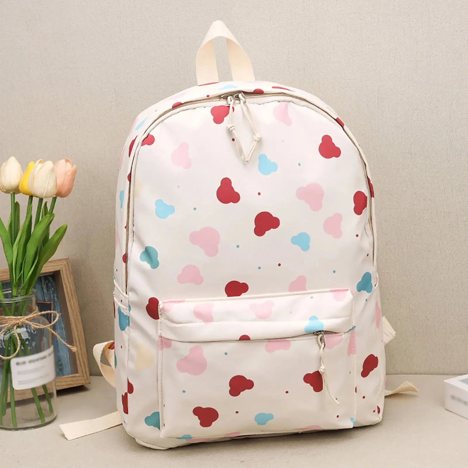 Youth School Backpacks - Floral Printed Laptop Daypack for Girls | New Semester Bags - Awesome Marketplace