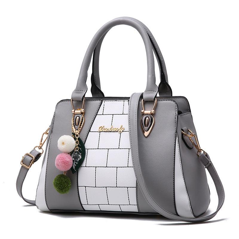 Women Zipper Shoulder Handbag