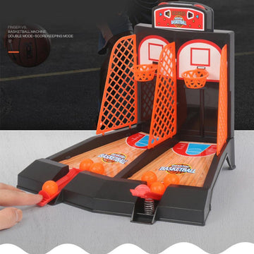 Boys Girls Double Battle Basketball Toy