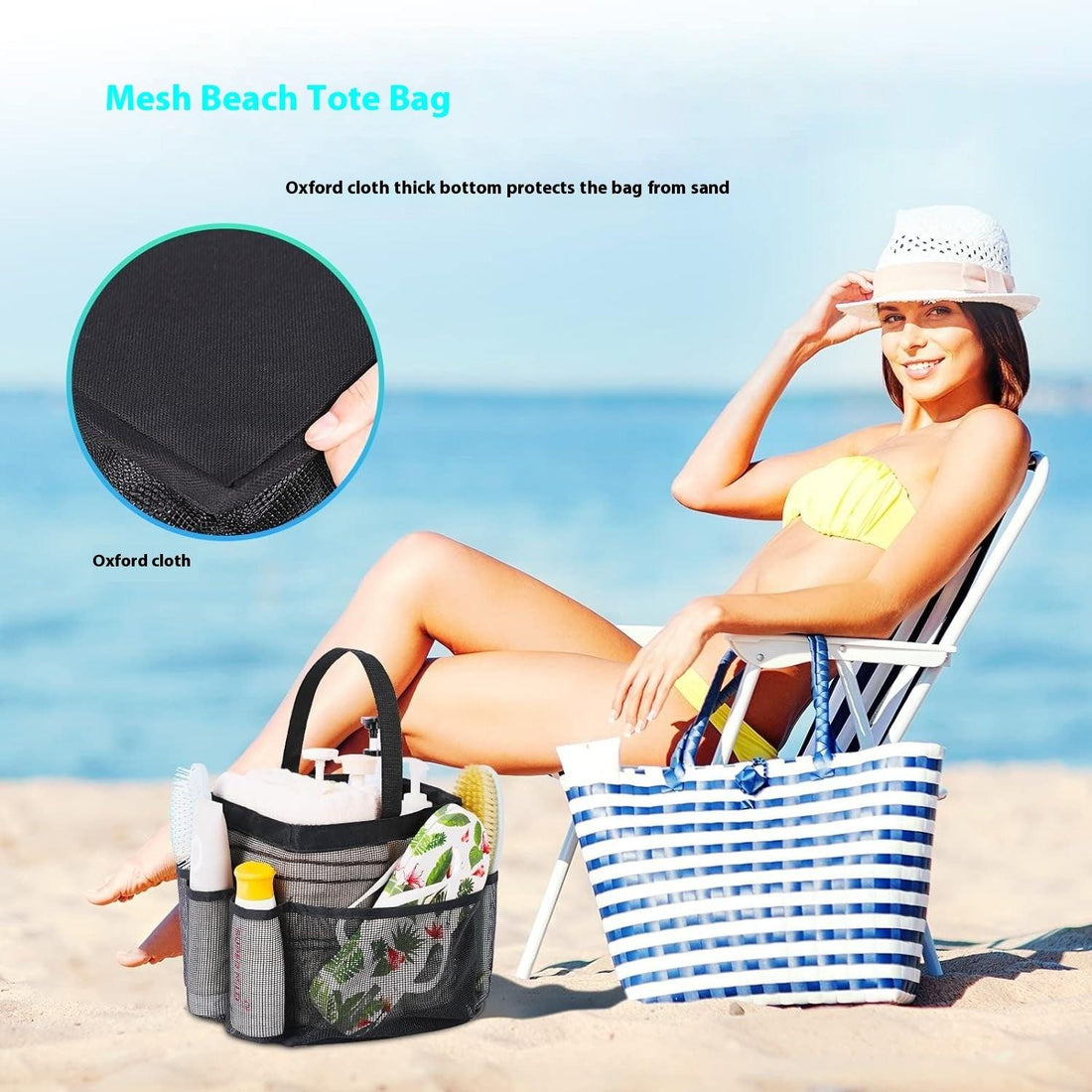 Beach Mesh Toiletry Bag