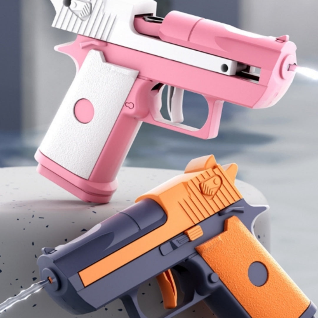 Mechanical Linkage Pressing Water Gun