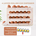 space-saving egg organizer 