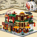 Chinatown Series Streetscape Blocks Build Authentic Urban Asian Streets - Awesome Marketplace