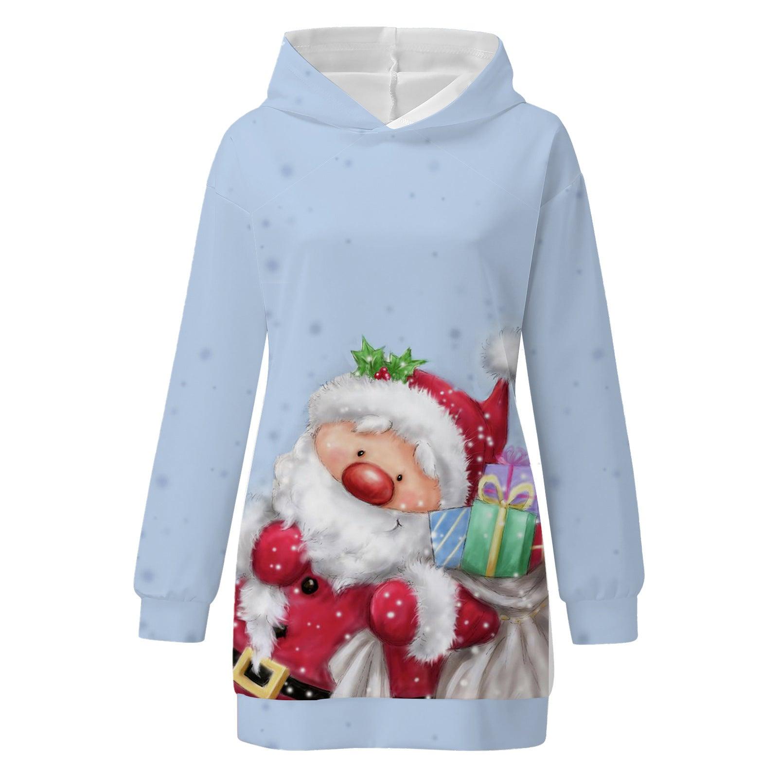 Christmas Print Hoodie Digital Printing - Awesome Marketplace