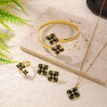 Clover Bracelet Earring Set - Awesome Marketplace