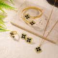 Clover Bracelet Earring Set - Awesome Marketplace