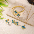 Clover Bracelet Earring Set - Awesome Marketplace