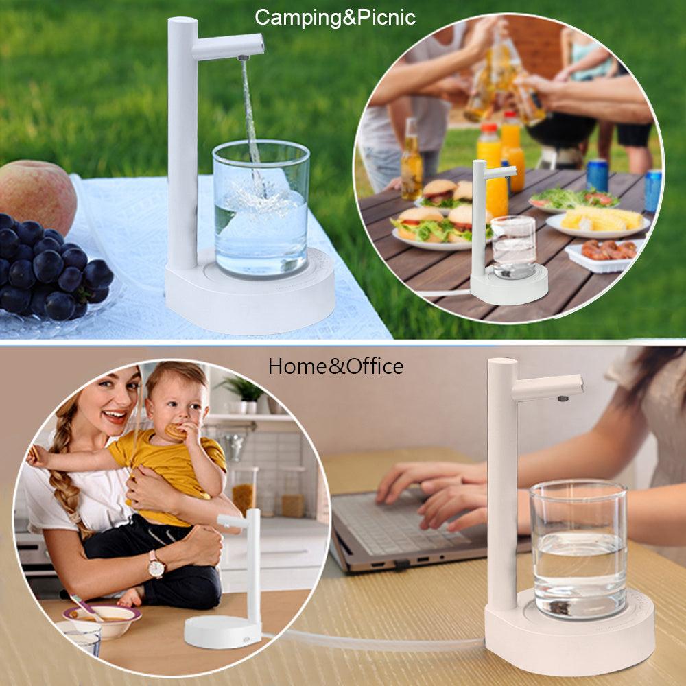 Desk Dispenser Electric Water Gallon Automatic Rechargeable Water Dispenser for home purpose - Awesome Marketplace