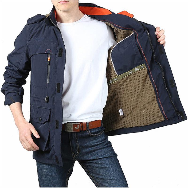 Men’s Hooded Stylish Autumn Wear Jacket