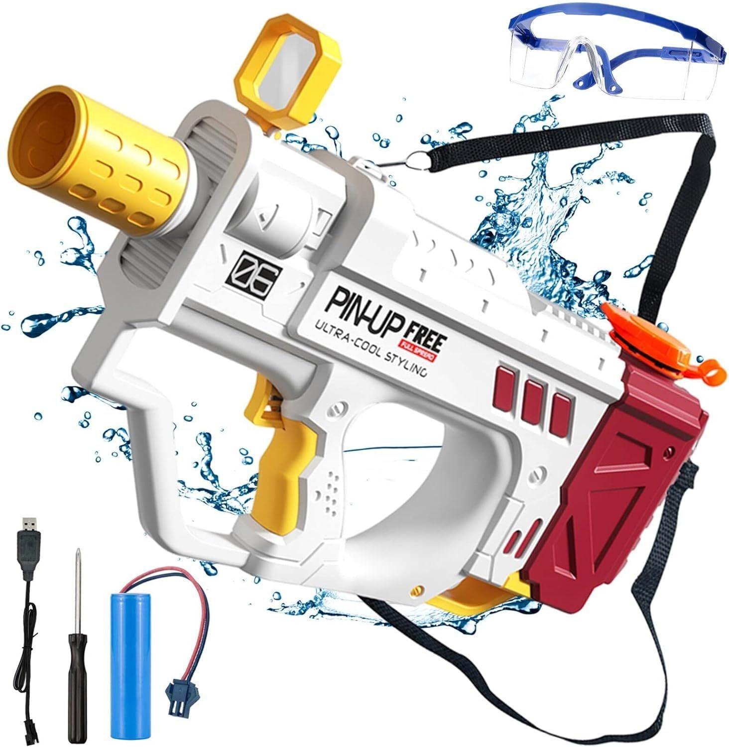 Electric Water Gun for Adults & Kids | Motorized Water Blaster 800cc 32FT Range - Awesome Marketplace