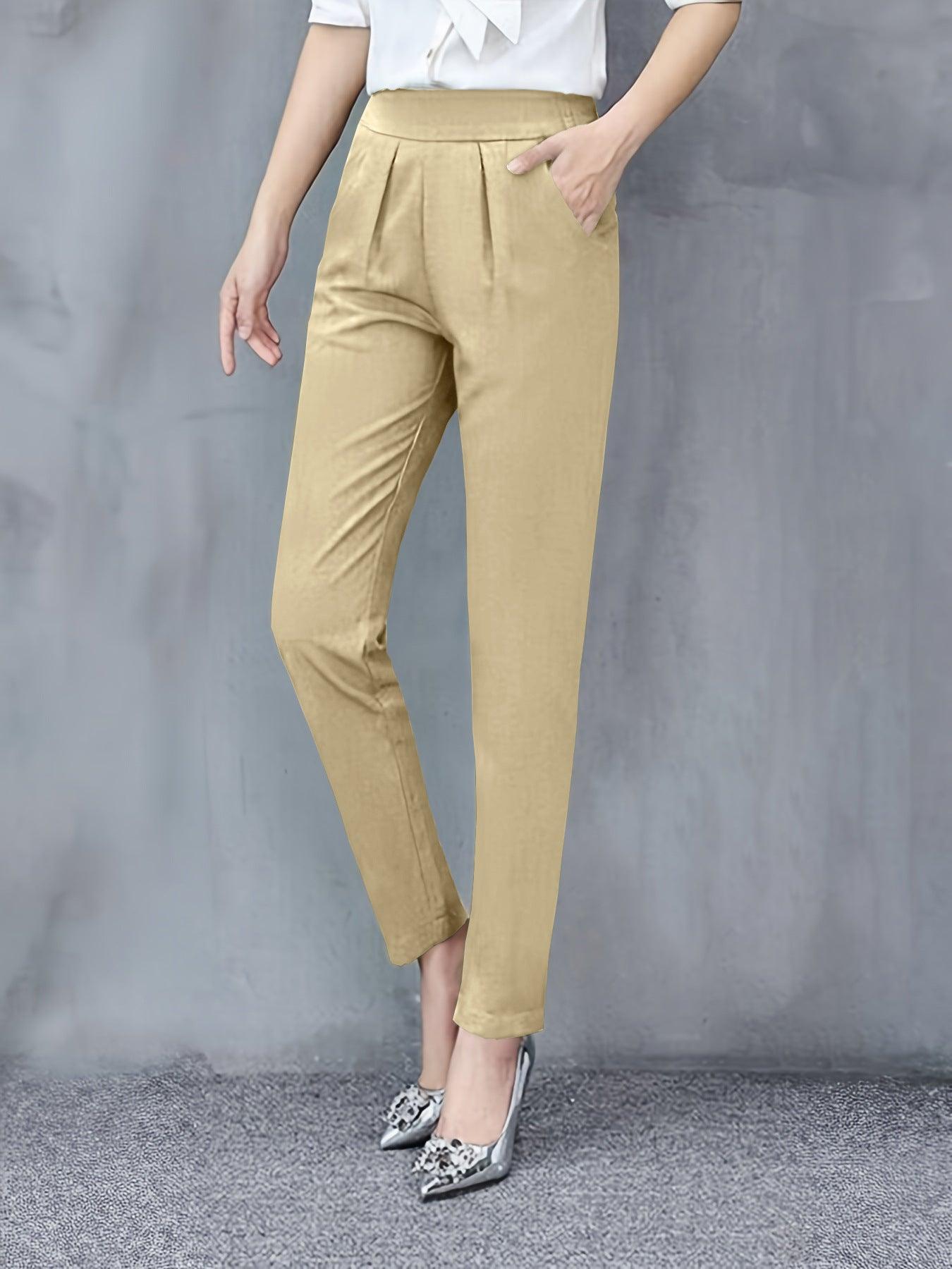 Fall Women's Clothing Slim Fit Slimming Skinny Pants Drape All-matching Harem Pants Casual Outdoor Trendy Ankle Length Pants - Awesome Marketplace