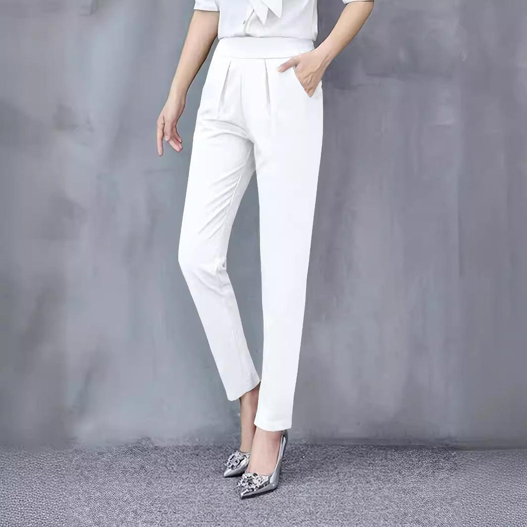 Fall Women's Clothing Slim Fit Slimming Skinny Pants Drape All-matching Harem Pants Casual Outdoor Trendy Ankle Length Pants - Awesome Marketplace