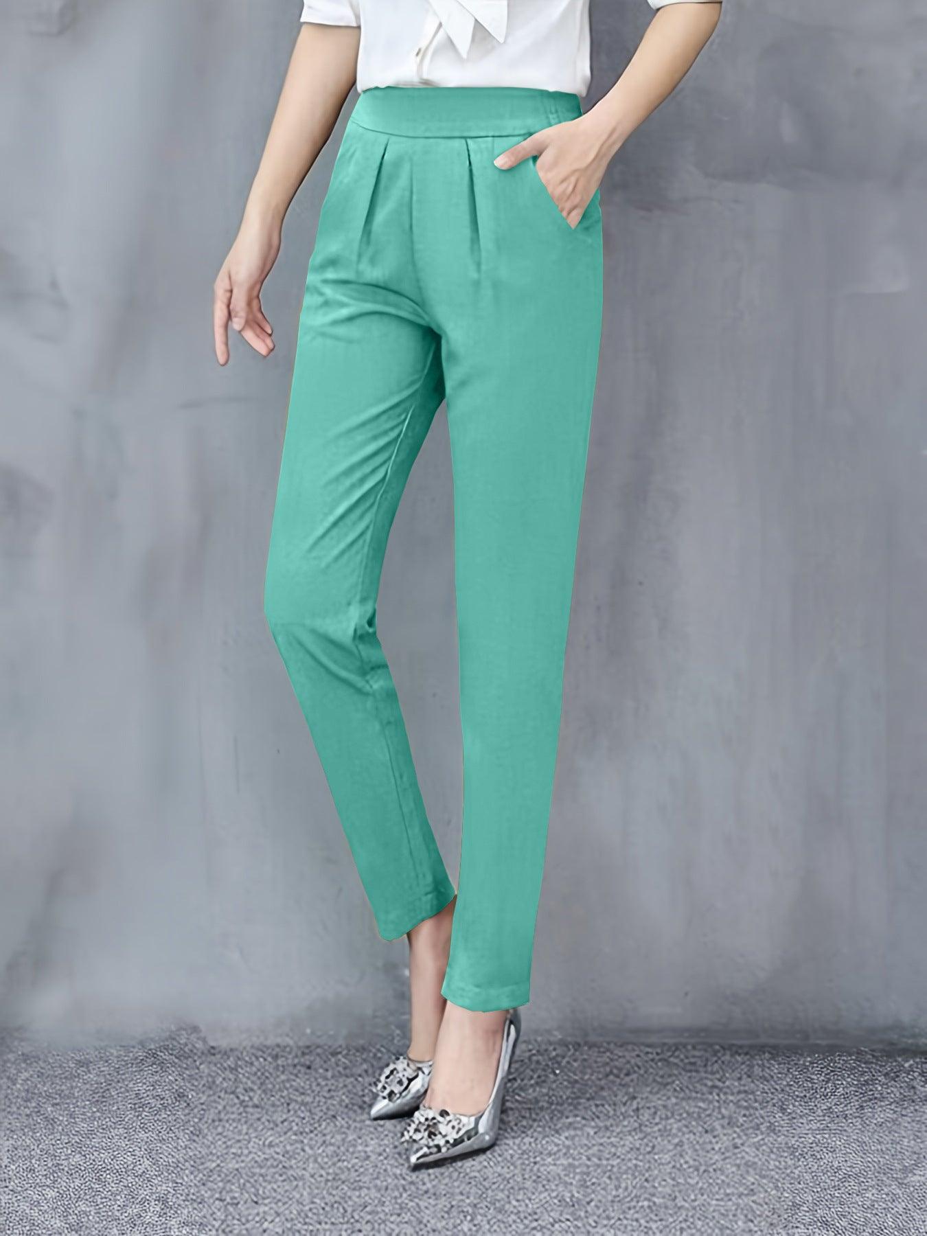 Fall Women's Clothing Slim Fit Slimming Skinny Pants Drape All-matching Harem Pants Casual Outdoor Trendy Ankle Length Pants - Awesome Marketplace