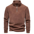 brown Fleece winter sweatshirt