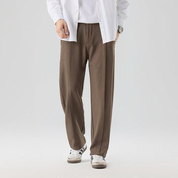 American Style Draping Suit Pants - Tailored Elegance & Superior Comfort