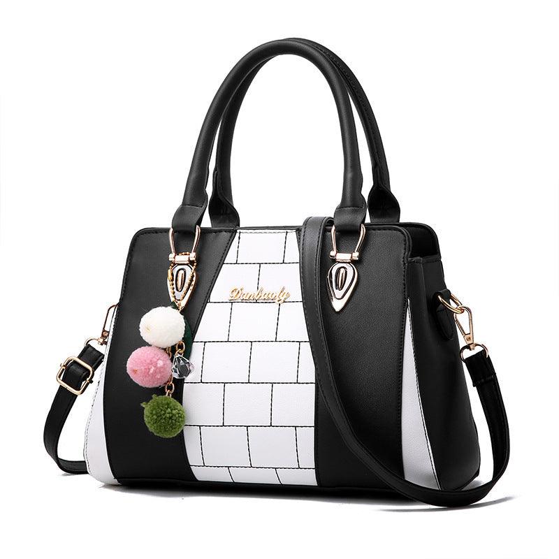 Women Zipper Shoulder Handbag