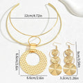 Geometric Niche Design Necklace Eardrops Simplicity And Exaggeration - Awesome Marketplace